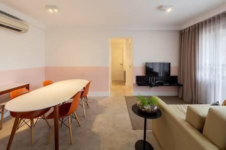 圣保罗Bhomy Vila Madalena Moderno E Lindo Lv34公寓 外观 照片